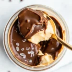 Chocolate peanut butter protein overnight oats