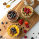 Flavor variations of adaptogenic overnight oats