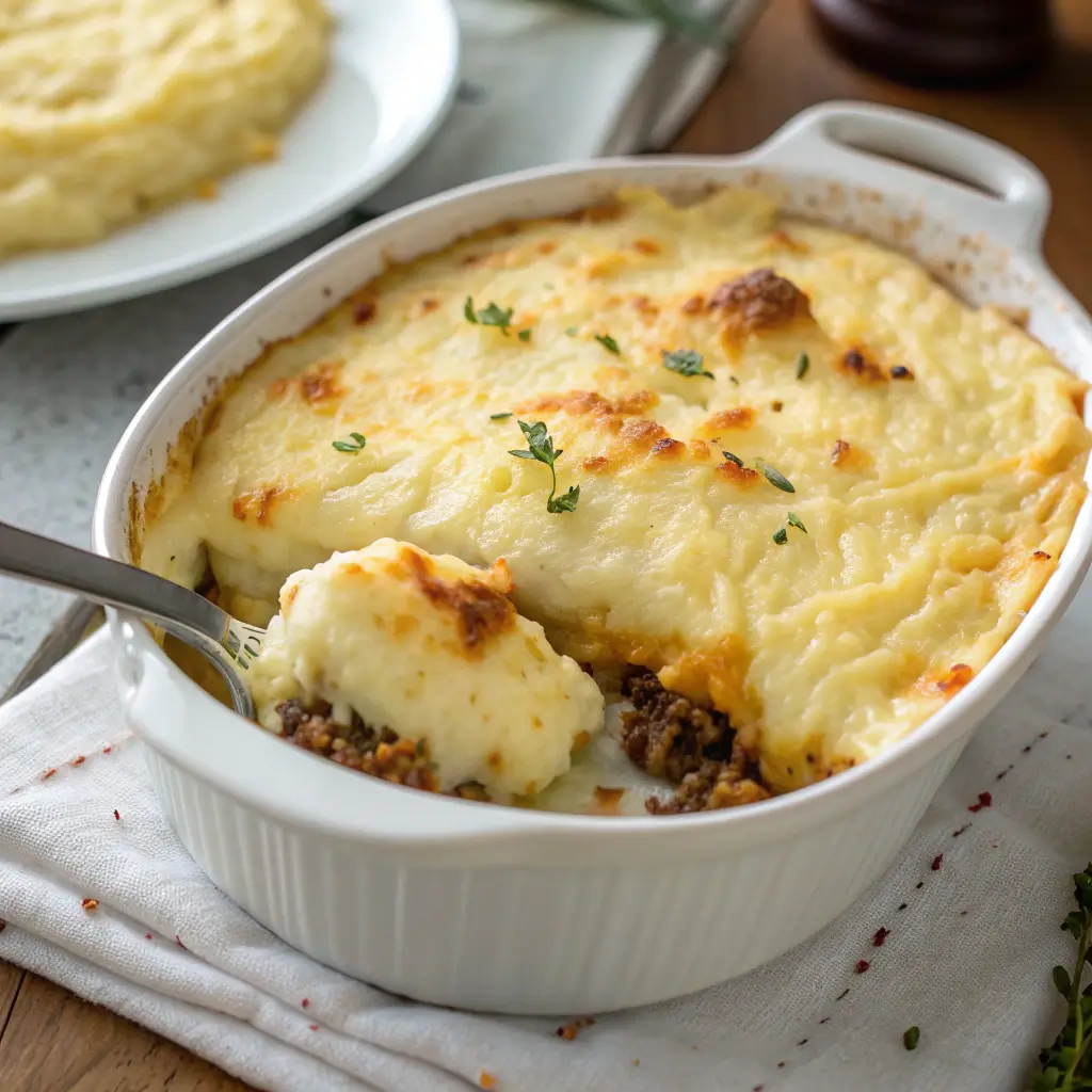 shepherd's pie recipe with Velveeta cheese