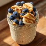 are overnight oats healthy breakfast jar with fruit