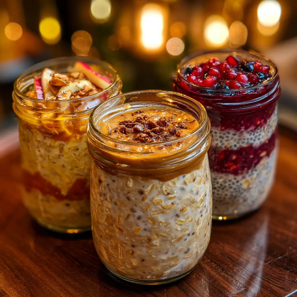 Best fiber overnight oats recipe variations in jars