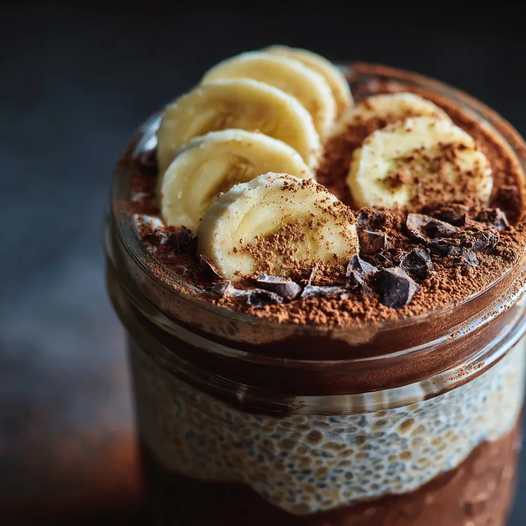 chocolate peanut butter high protein overnight oats recipe