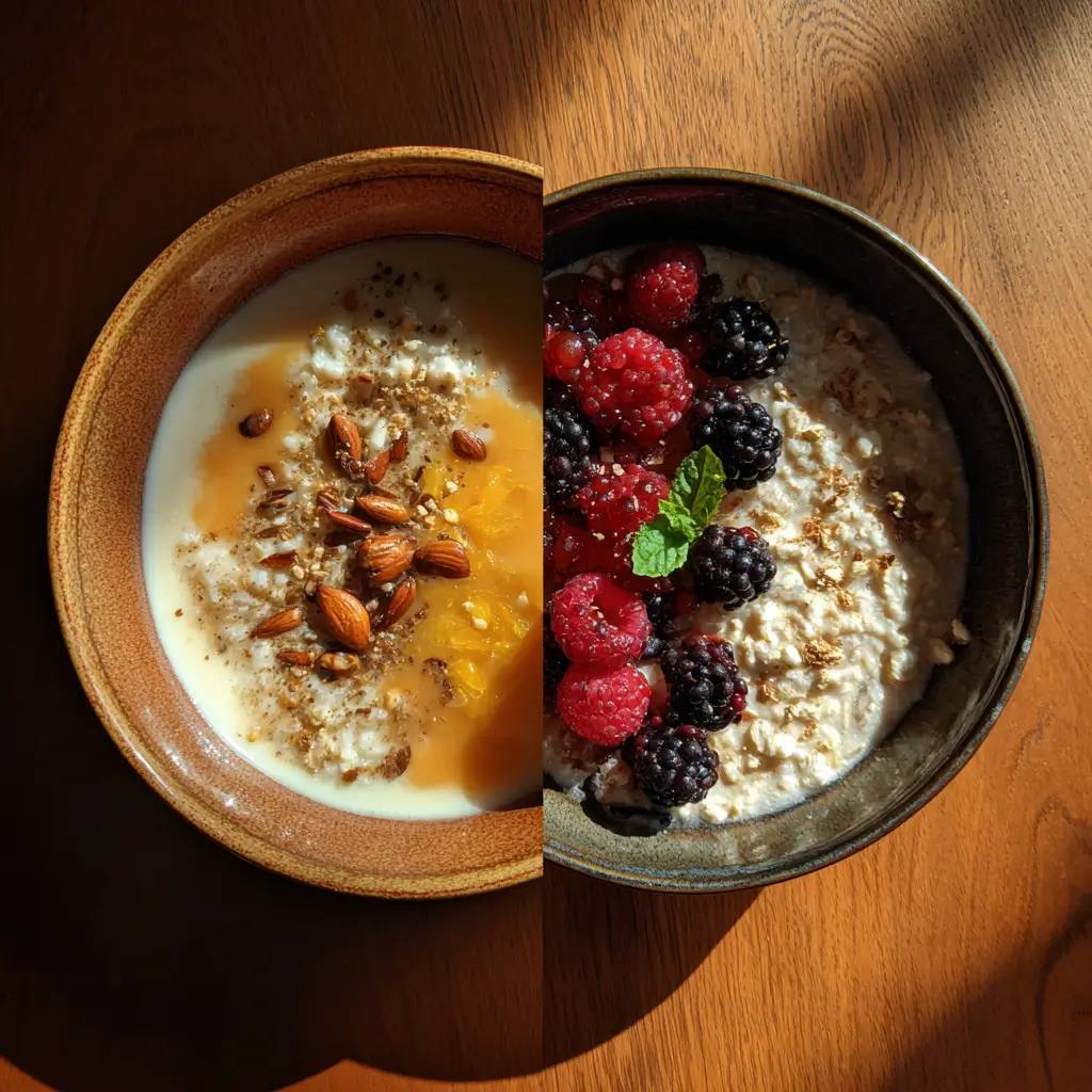 Cream of rice vs oatmeal bodybuilding comparison meal prep