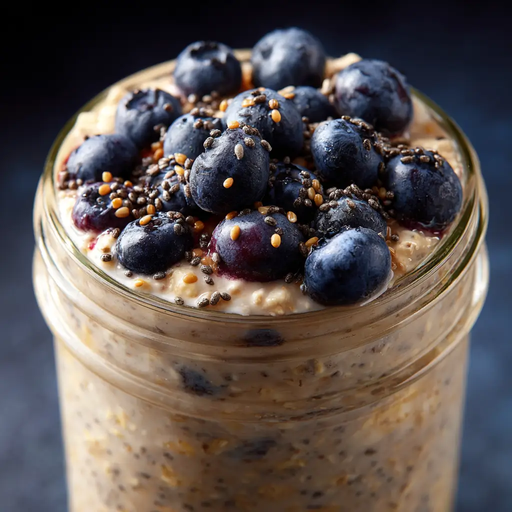 meal prep overnight oats weight loss breakfast jar