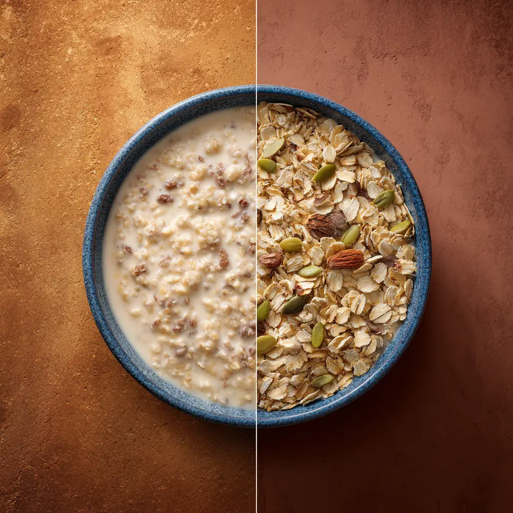 cream of rice vs oatmeal gluten free nutrition comparison