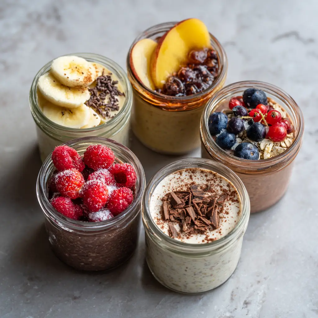 high protein overnight oats recipes for weight loss