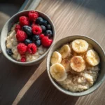 overnight oats vs cooked oats comparison breakfast