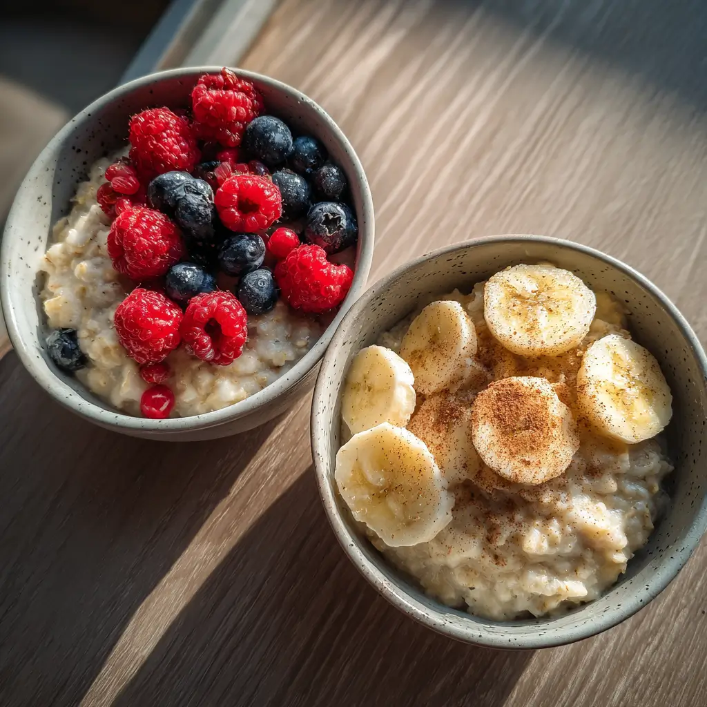 overnight oats vs cooked oats comparison breakfast
