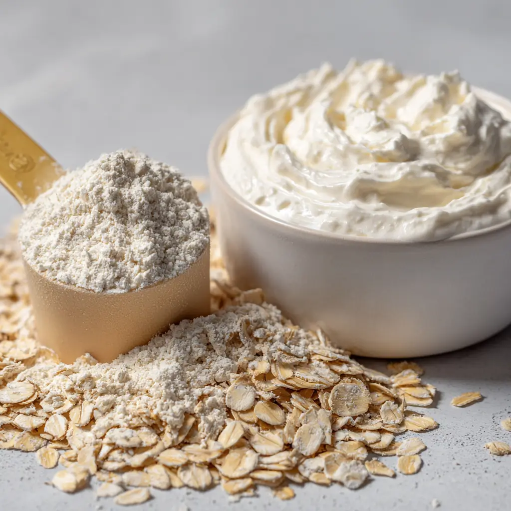 Ingredients for high protein overnight oats weight loss recipe