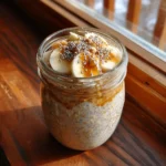 endurance overnight oats breakfast jar for athletes