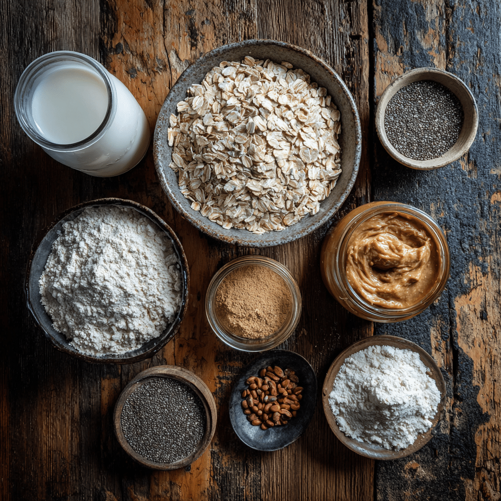ingredients for high protein meal replacement oats