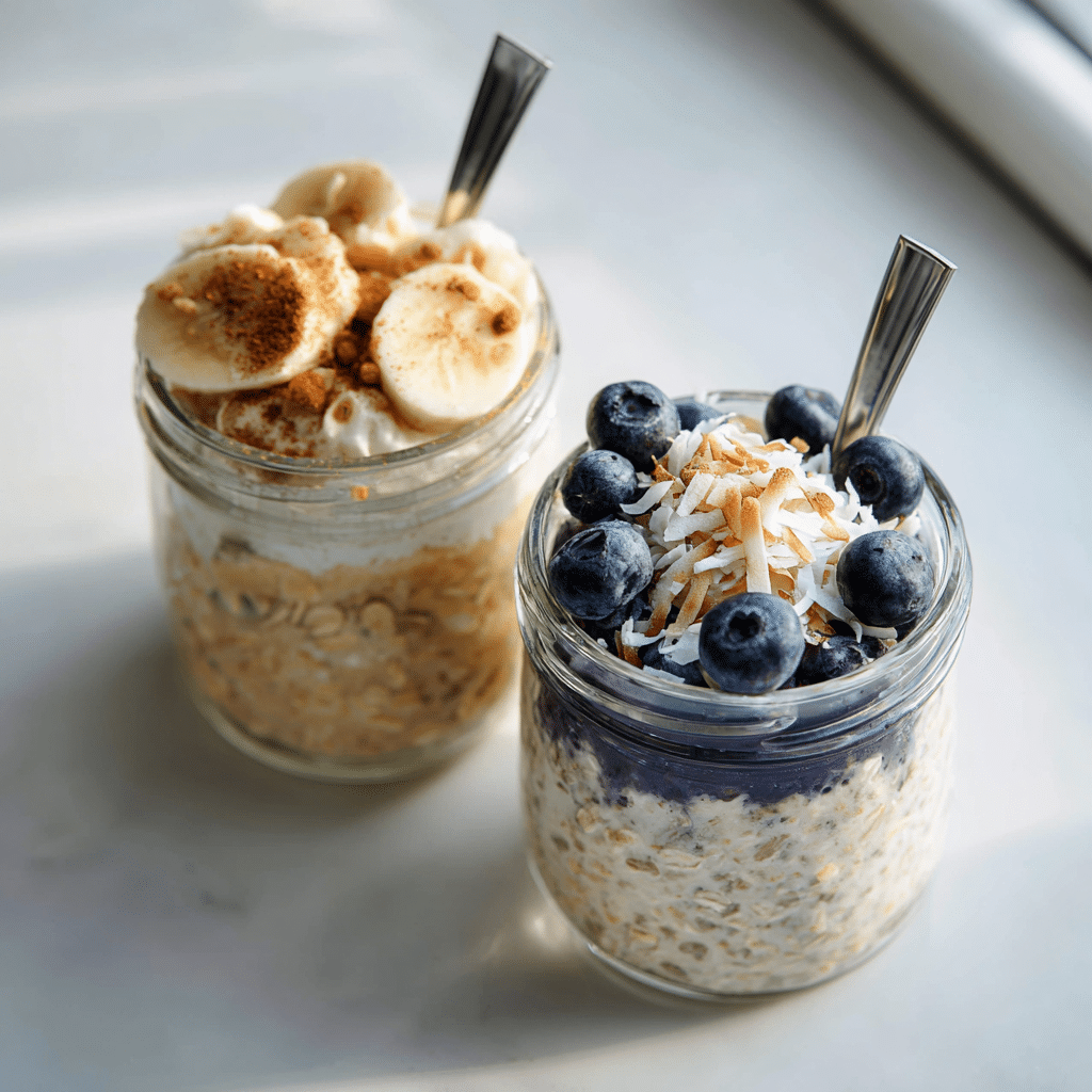 sugar free oats for kids overnight oats jars