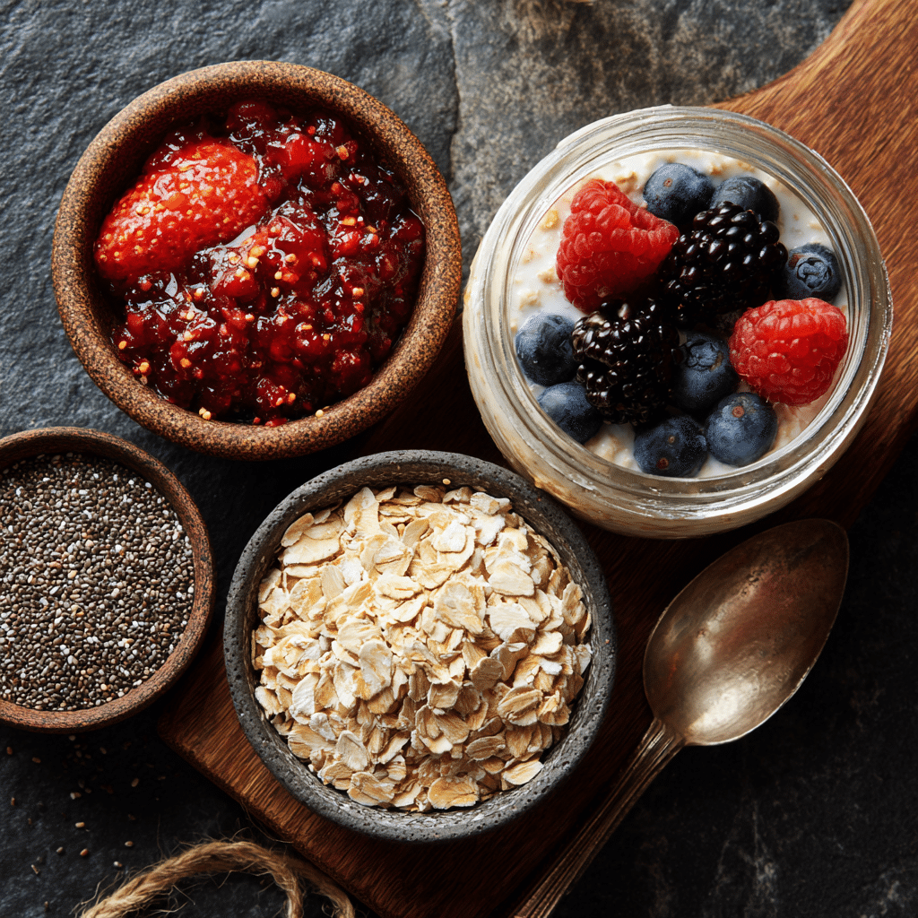 fiber ingredients for overnight oats
