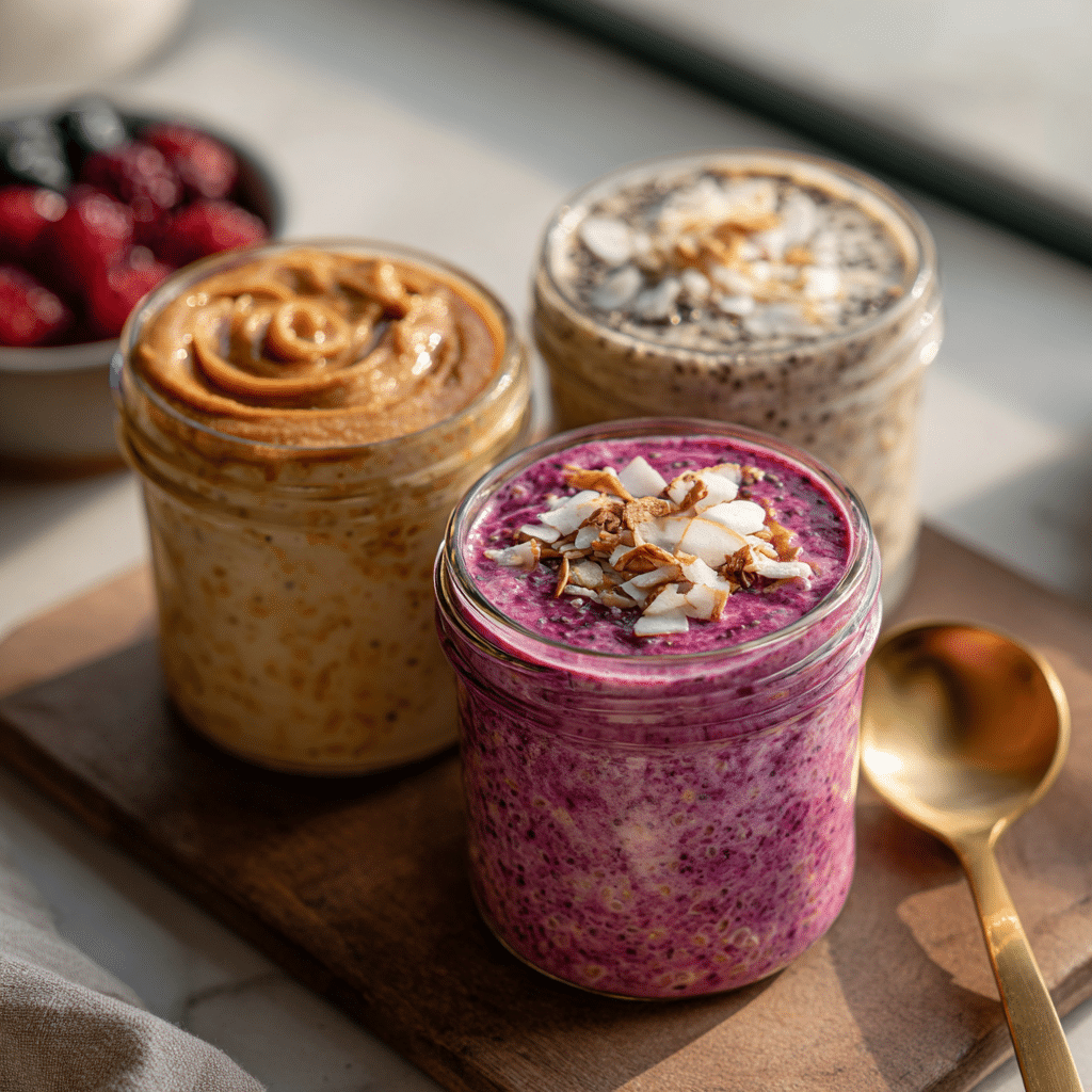 oats with healthy fats flavor combinations